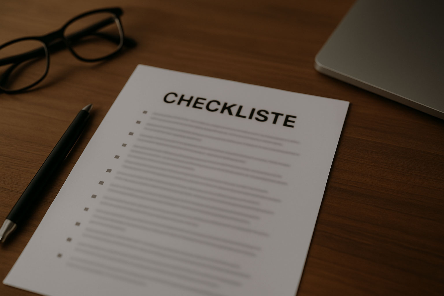 Checkliste Immobilienkauf