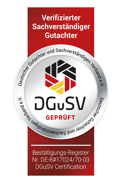 DGuSV-Siegel – Verifizierter Sachverständiger Gutachter